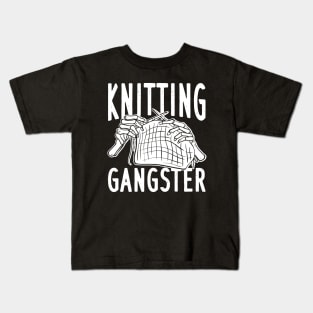 Knitting Gangster Kids T-Shirt